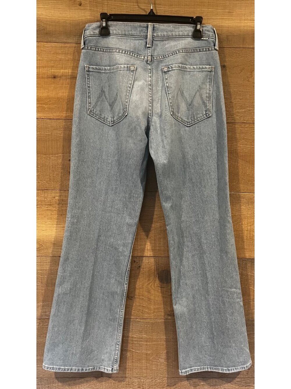 Mother The Bookie Sneak high rise boot cut jeans Cool As A Cat women size 27 - Picture 5 of 10